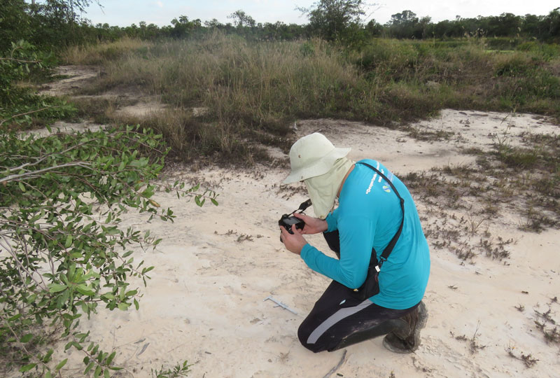 Registro-de--rastro-da-mastofauna---monitoramento-de-fauna_Porto-Murtinho_Marco-Costacurta